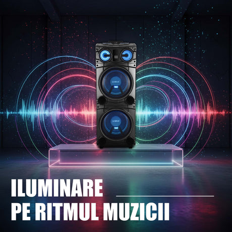 Boxe Samus FIESTA 12 | 300W, 12", Bluetooth, Portabil