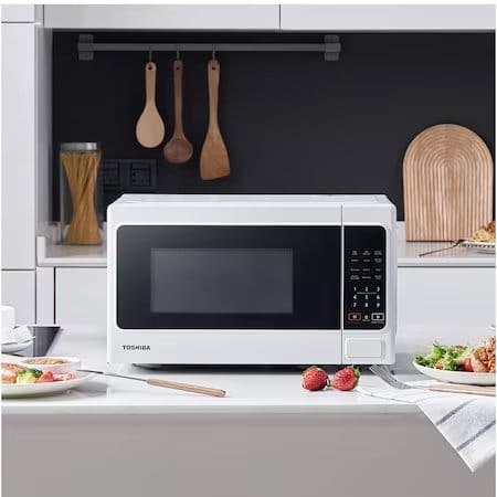 Toshiba Cuptor microunde Cuptor cu Microunde Toshiba MM-EM20PWH | 20L, 800W, 11 Trepte, Alb
