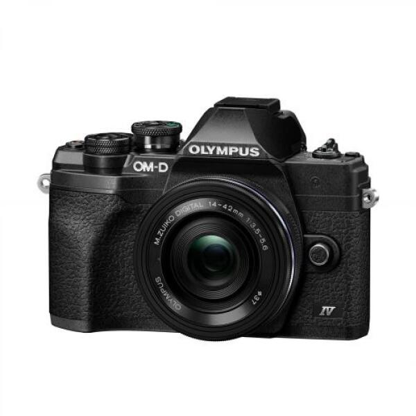 Camera Foto Olympus OM-D E-M10 IV V207132BE000 | Kit 14-42mm, Negru