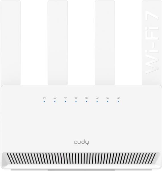 Router CUDY WR3600E | WiFi 7, 3600 Mbps, Dual-Band, Negru