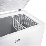 Beko Lada frigorifica Lada frigorifica Beko CF200DWN | 198L, Clasa D, Congelare rapida, Alb, 90.5x54.5x84.5cm
