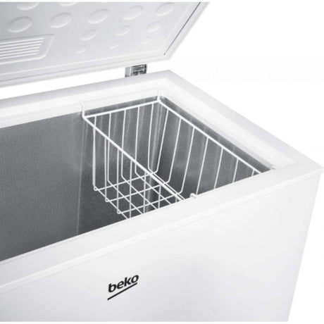 Beko Lada frigorifica Lada frigorifica Beko CF200DWN | 198L, Clasa D, Congelare rapida, Alb, 90.5x54.5x84.5cm