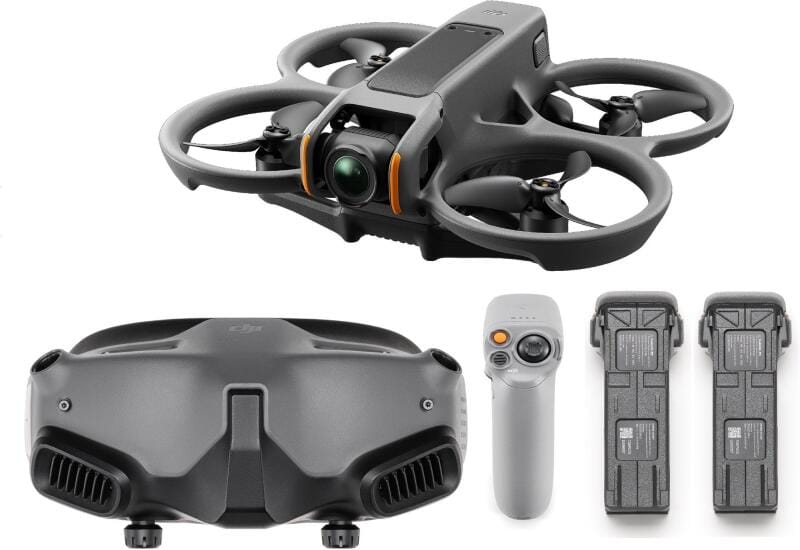 Kit Drona DJI Avata 2 Pro-View Combo CP.FP.00000227.01 | 4K, 12MP, 23 min