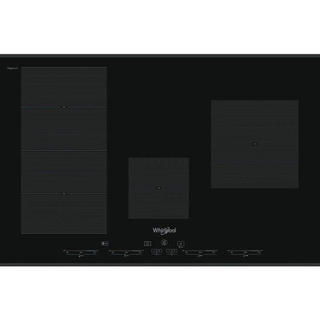 PC-Doc.ro Plita incorporabila Plita cu inductie Whirlpool SMC 774 F/BT/IXL | 77cm, 4 zone, FlexiSide, Touch Slider, 6th Sense, 77x51x5.2cm
