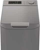 CANDY Masina de spalat rufe cu incarcare verticala Candy, 8 kg, 1200 RPM, Display 3D, Wifi,Mix Power Systems, Gentle touch opening, Clasa D, Antracit