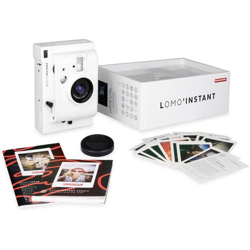 Aparat Foto Lomography Lomo Instant Mini LI100W | Instant, 27mm, Alb
