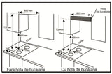 Plită Incorporabilă Samus PSE-32SX | Inox, 29x50x8.5cm