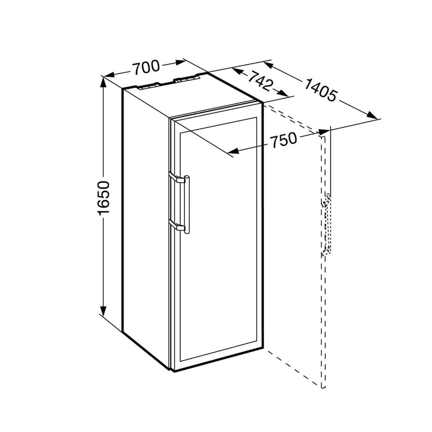 Liebherr Vitrina de vin, Gama: GrandCru, Clasa energetica: A, Clasa climatica: SN-ST, Culoare: terra, Capacitate neta totala: 435, Nr. rafturi: 5, Display MagicEye: Digital, Mâner: Sistem de deschidere integrat, Ventilator , Interfa?a (inlocuita caracteristica Sis