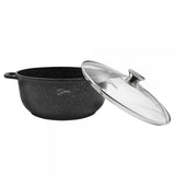 Oala Samus TOL26-OC | 5.5L, 12cm, Antiaderent, Negru