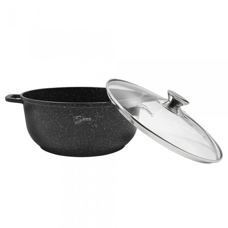 Oala Samus TOL26-OC | 5.5L, 12cm, Antiaderent, Negru