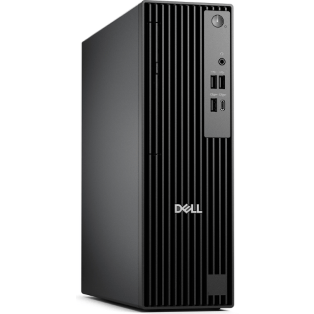 DELL Calculator desktop Dell Pro Slim QCS1255, 180W Bronze PSU, ENERGY STAR Qualified, EPEAT Silver with Climate+, AMD Ryzen(TM) 5 8600G (16 TOPS NPU, 6 cores, up to 5.0GHz), Integrated Graphics, 16 GB: 1 x 16 GB, DDR5, up t