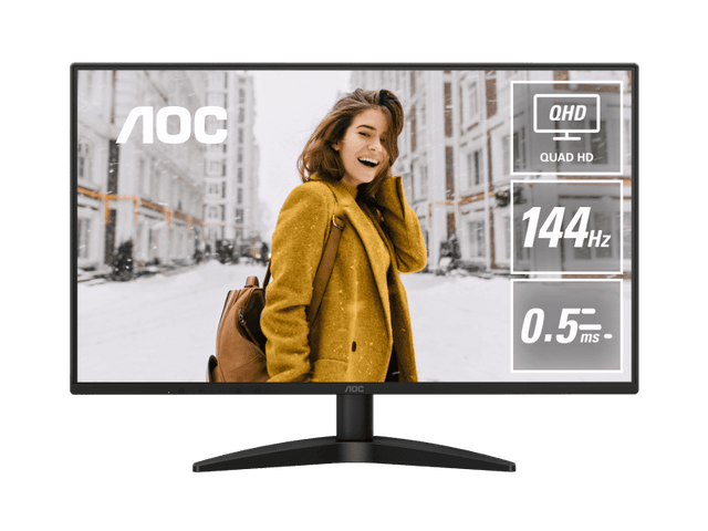 Monitor AOC Q27B36X | 27", IPS, WQHD, 144Hz, Negru