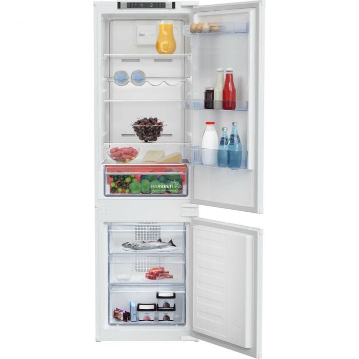 Beko Combina frigorifica Combina frigorifica Beko BCNA275E41SN | 254L, NoFrost, Clasa E, Inverter, 54x54.5x177.5cm