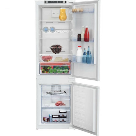 Beko Combina frigorifica Combina frigorifica Beko BCNA275E41SN | 254L, NoFrost, Clasa E, Inverter, 54x54.5x177.5cm