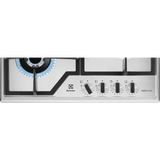 Electrolux Plita incorporabila ELECTROLUX, Gaz, 4 arzatoare, Wok, inox