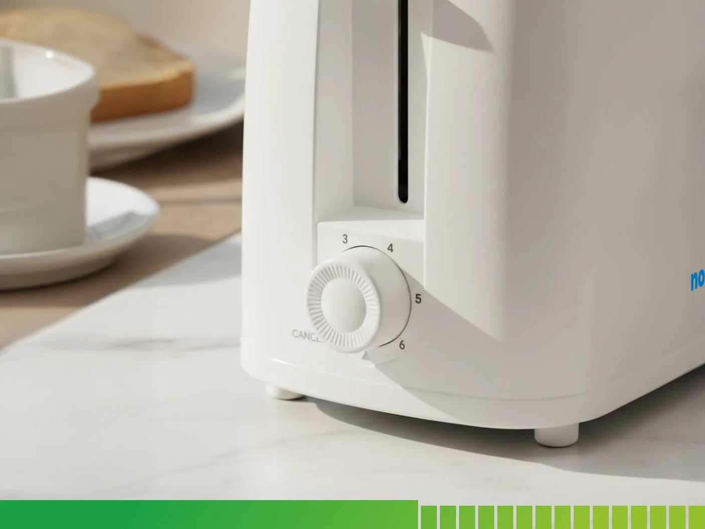 NobelTek SDA Prajitor de paine Prajitor de paine NobelTek NBT265W | 650W, 6 niveluri, 2 felii, Alb