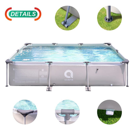Avenli Piscina cu cadru metalic Piscina Cu Cadru Avenli 17771EU | 300x207x66 cm