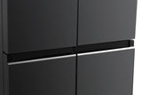 Beko Side by side Frigider Side by Side Beko GNO4031GS | 4 usi, 421L, NeoFrost, Clasa E, Sticla antracit