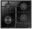 Hansa Plita pe gaz Plita pe Gaz Hansa BHKS6718511 | 60cm, Arzator WOK, Gratare Fonta, Negru