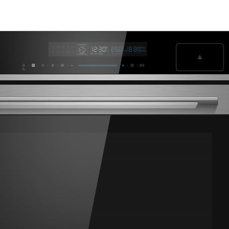 Master Kitchen Cuptor multifunctional  cu abur Master Kitchen,  gama Edge, Display Electronic, Volum 72 l, Coacere pe 3 nivele, 14 functii de gatire, SteamBake, 3 cicluri de abur (25%, 50%, 75%), Rezervor de 1.1 L, Sonda masurare temperatura, Temperaturi coacere 50°-250