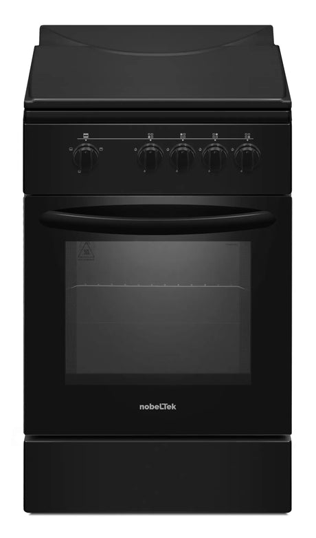NobeLTek Cooking Aragaz Nobeltek, 50x50, plita gaz, cuptor gaz, siguranta plita si cuptor, echipat cu diuze GPL, diuze GN de schimb, capac tabla, negru