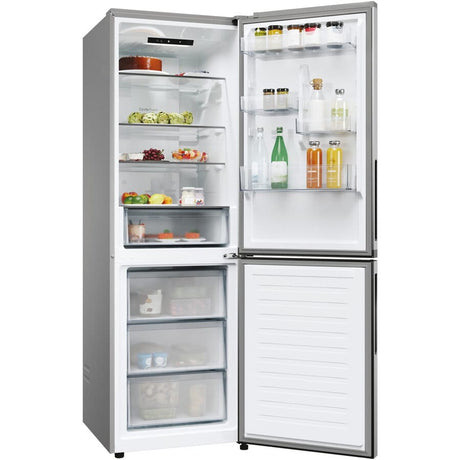 Candy Combina frigorifica Combina frigorifica Candy ECN2CQTEX186 | 355L, No Frost, 185cm, E, Inox, 59.5x66.7x185cm