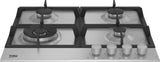 PC-Doc.ro Plita pe gaz Plita pe gaz Beko HIAW 64225 SX | 60cm, 4 arzatoare, Wok, Inox