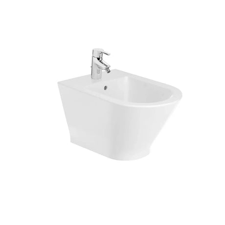 Roca Vase ceramica Bideu Suspendat Roca The Gap A3570N6000 | Rotund, Alb, Orificiu Baterie