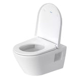 Duravit Vas wc Duravit, Toilet WM 540 mm D-Neo white, washdown, rimless, suspendat, evacuare orizontala, fara capac (0021610000 / 0021690000), alb