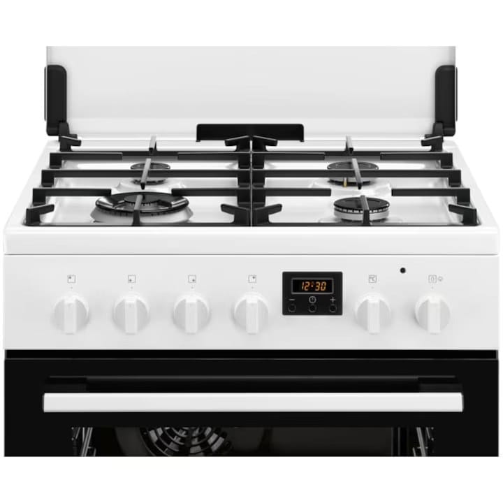 Electrolux Aragaz Aragaz Electrolux LKK664222W | mixt, SteamBake, 4 arzatoare, Gaz + Electric