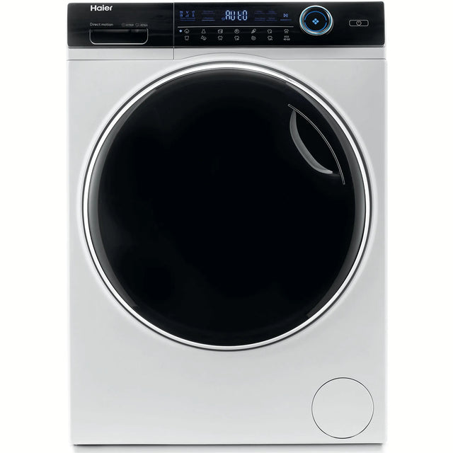 HAIER Masina de spalat cu uscator Haier, Motor Direct Motion, 12+8 kg, clasa A (spalare), 1400 rpm, iRefresh, ABT,  Drum light, Dual Spray, Pillow Drum, display Led cu Touch control, Smart Detecting, alba - usa neagra