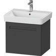 Duravit Lavoar Duravit, WB/FWB 600 mm Duravit No.1 white, w.OF,W.TP,1 TH,underneath glazed, montare pe perete/blat, cu preaplin, gaura pt baterie, smalt pe interior, dreptunghiular, alb