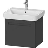 Duravit Lavoar Duravit, WB/FWB 600 mm Duravit No.1 white, w.OF,W.TP,1 TH,underneath glazed, montare pe perete/blat, cu preaplin, gaura pt baterie, smalt pe interior, dreptunghiular, alb