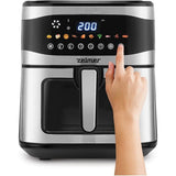 Zelmer Air Fryer Friteuza cu aer Zelmer ZAF1500 | 6.5L, 1600W, Negru/Inox