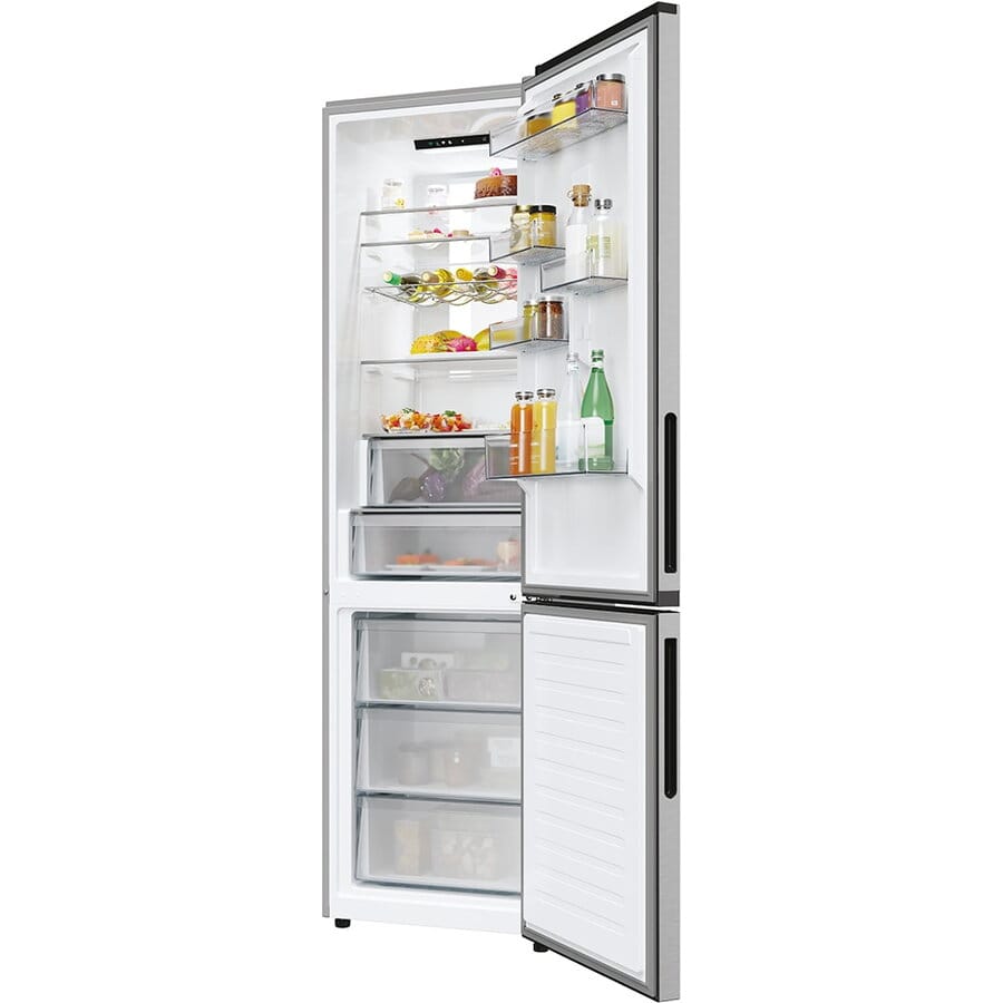 Candy Combina frigorifica Combina Frigorifica Candy ECN4CQTEX206 | 409L, 205cm, No Frost, Clasa E, Inox, 59.5x66.7x205cm