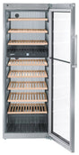 PC-Doc.ro Vitrina pentru vinuri Vitrina pentru vinuri Liebherr WTes 5972 | 211 sticle, 2 zone temperatura, 5-20°C, Negru/Inox