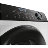 HAIER Uscator de rufe Haier, Pompa de caldura cu compresor inverter, 8kg,clasa A+++, WIFI-app hOn, 11 programe +app, alba - usa neagra