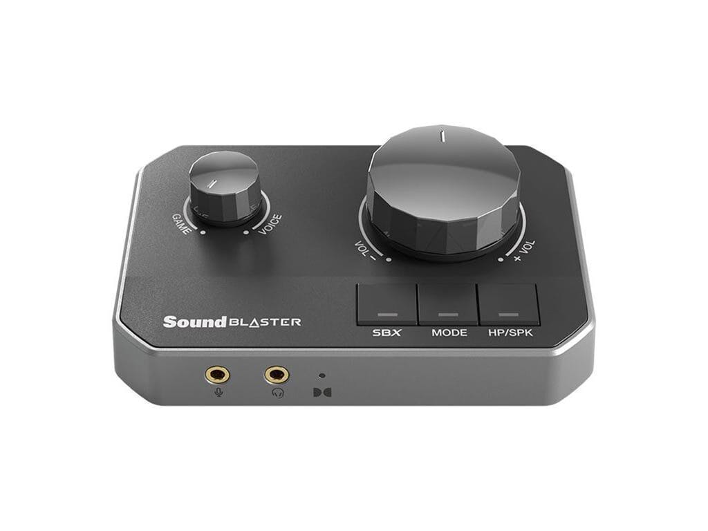 Creative Placa de sunet Placa de Sunet Creative Sound Blaster G8 | USB-C, 7.1, Negru