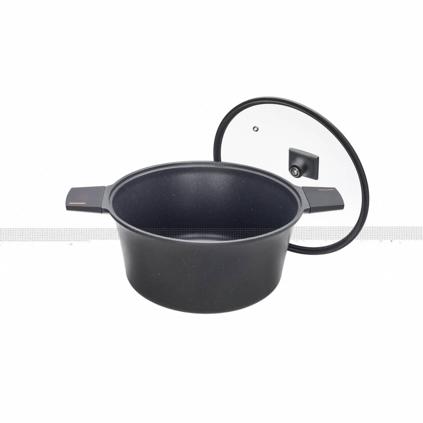 NeoKlein Oala Oala NeoKlein PHHO-CS24 | 24cm, Inductie, Capac Sticla, Neagra