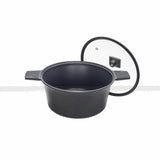 NeoKlein Oala Oala NeoKlein PHHO-CS24 | 24cm, Inductie, Capac Sticla, Neagra