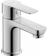 Duravit Baterie lavoar Duravit, A.1 Single lever basin mixer S, monocomanda, marime S, cartus ceramic, fara set de evacuare, crom