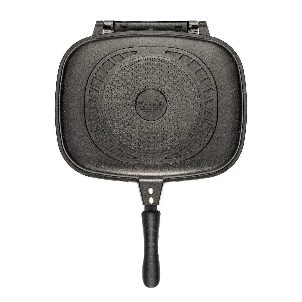 NeoKlein Tigaie Grill Dublu NeoKlein NK-IDGR36 | 36cm, Inductie, Negru