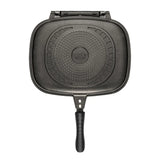 NeoKlein Tigaie Grill Dublu NeoKlein NK-IDGR36 | 36cm, Inductie, Negru