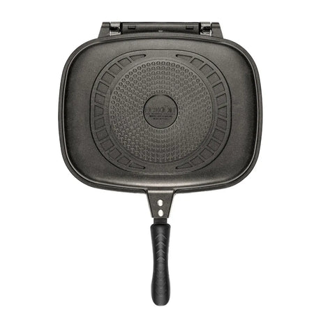 NeoKlein Tigaie Grill Dublu NeoKlein NK-IDGR36 | 36cm, Inductie, Negru