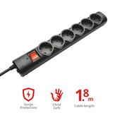 PRELUNGITOR CU PROTECTIE TRUST 6 PRIZE BLACK