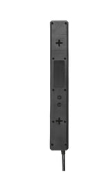 Prelungitor Trust 21059 | 6 Prize, Protectie Supratensiune, Negru