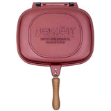 NeoKlein Accesorii bucatarie Gratar Dublu NeoKlein DGR36-Cherry | 36 cm, Culoare Cherry