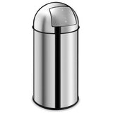 Limpio Cos gunoi Cos Gunoi Limpio CX-50LP | Push Bin, Inox Lucios, 50L