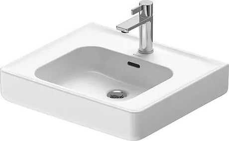 Duravit Lavoar Duravit, Washbasin 550 mm Soleil by Starck white, with OF, with TP, 1 TH, montare pe perete/blat, cu preaplin, gaura pt baterie, smalt pe interior, alb