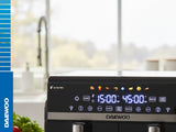 Daewoo Air Fryer Friteuza Daewoo DAF2X1100LRB | 2x5L, 2x1100W, 8 Programe, 80-200°C